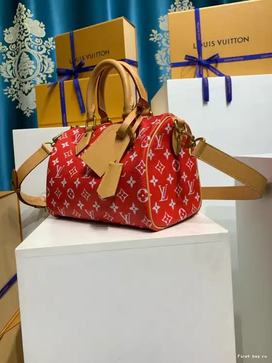 First bag ru VUITTON Speedy 25 LOUIS P9  Bandoulière 0707